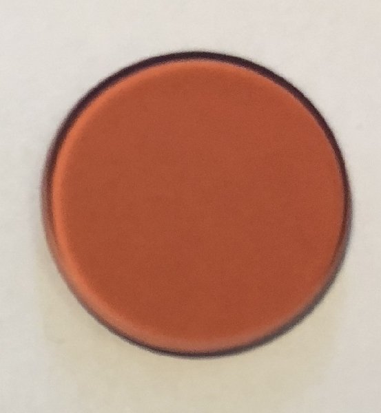 Orange Glas 25 mm für Axia